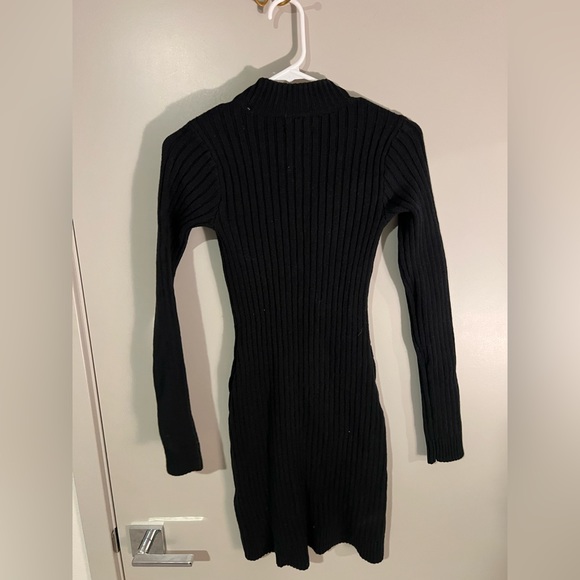 NWT Hollister Black Sweater dress - Picture 5 of 6